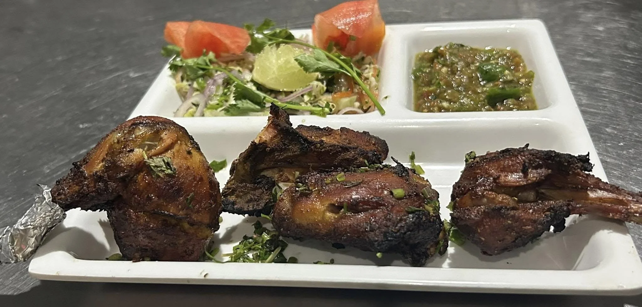 Jungle Roast Chicken — slow-roasted house specialty